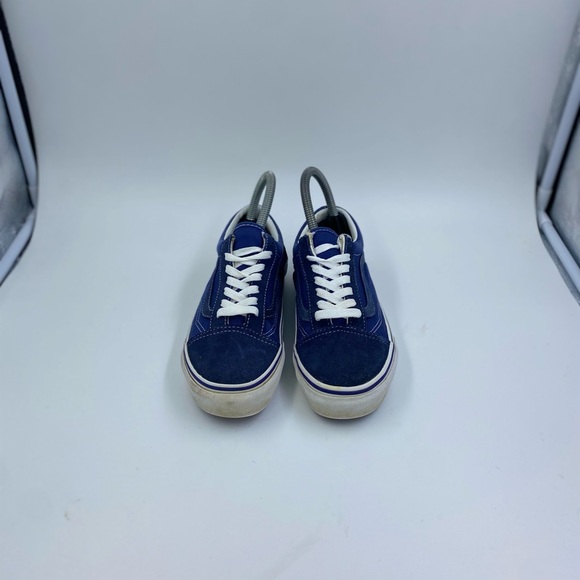 Vans blue suede old Skool womens size 5 - Picture 2 of 6